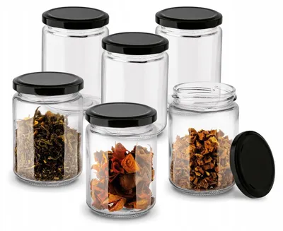 Produktbild von Tadar Vorratsgläser Set für Konserven Säfte 330ml 6 Stück