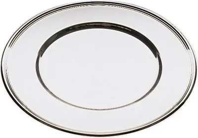 Produktbild von APS-Germany 36233, Klassisches Serviertablett, Rund, Edelstahl, Edelstahl, 330 mm, 330 mm