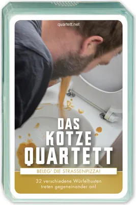 Produktbild von Kotze Quartett (Quartettspiel)