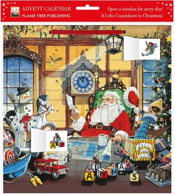 Produktbild von Fairyland: Letter to Santa Advent Calendar (with Stickers)