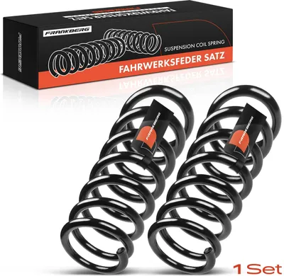 Immagine prodotto di Frankberg 2x molla di sospensione asse anteriore per Mercedes-Benz Classe A W176 2.0L 2012-2018