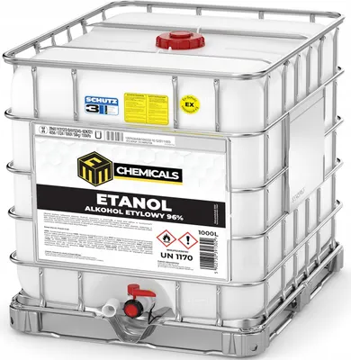 Produktbild von MRM Chemicals ETHYL ALCOHOL Brennspiritus ETHANOL zur Desinfektion 96% 1000L