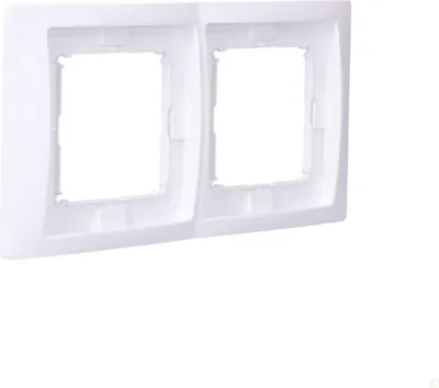 Immagine prodotto di Simon Basic Neos Doppio telaio IP44 con set di guarnizioni bianco BMRC2B/11