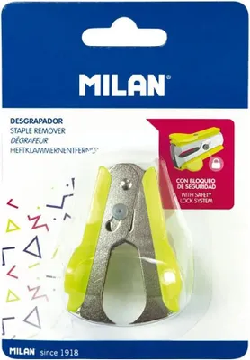 Produktbild von Milan Hefterentferner Gelb  Gelb One Size