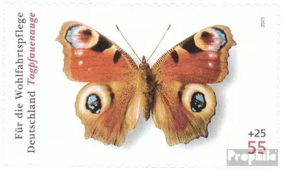 Produktbild von Briefmarken BRD (BR.Deutschland) 2005 Mi 2504I (kompl.Ausg.) selbstklebende Ausgabe postfrisch Schmetterlinge