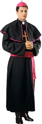 Produktbild von Bischofskostüm für Erwachsene XL/XXL - Kirchenkostüm