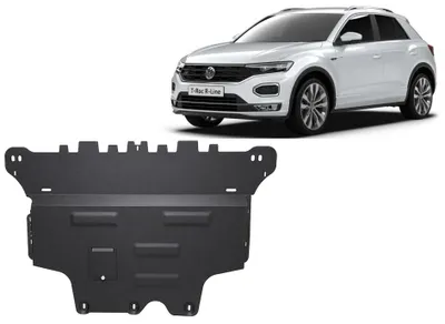 Productafbeelding van Onderbescherming voor de motor van de Volkswagen T-Roc - modeljaren 2017 tot en met 2026