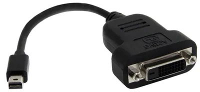 Produktbild von StarTech.com Mini DisplayPort auf DVI Adapter - Aktiver Mini DisplayPort zu DVI-D Single-Link Konverter Kabel - 1080p Video - mDP/Thunderbolt 1/2 Mac/PC auf DVI Computer Monitor Kabel, 0,12 m, Mini DisplayPort, DVI-D, Stecker, Buchse, Gerade