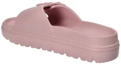 Produktbild von American Club NH200, Damen Pantoletten Schnalle leicht Badeschuhe rutschhemmend bequem, Pink 40