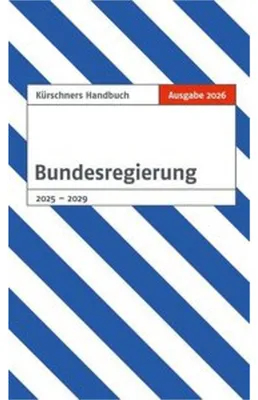 Immagine prodotto di Kürschners Handbuch Bundesregierung