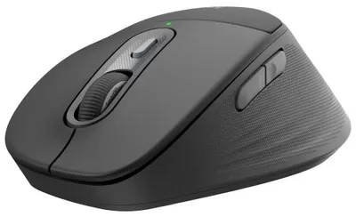 Produktbild von Logitech Signature Comfort Plus M850 L, rechts, Optisch, RF Wireless + Bluetooth, 4000 DPI, Graphit