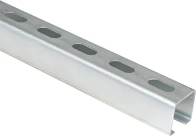 Zdjęcie produktu dla Szyna montażowa Fixotec profil 38/40 2,000mm grubość 2,00mm ocynkowana - 2 szt