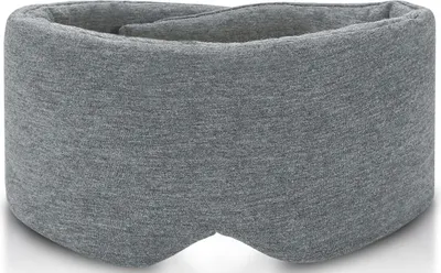 Produktbild von Handgefertigte Baumwoll-Schlafmaske – Lichtblockierend, Weich und bequem, Mit Tasche für Reisen, Damen und Herren