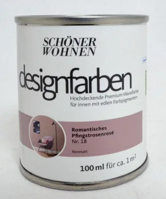 Produktbild von Designfarbe Romantisches Pfingstrosenrosé 100 ml