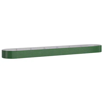 Produktbild von vidaXL Hochbeet Verzinkter Stahl 544x100x36 cm Grün