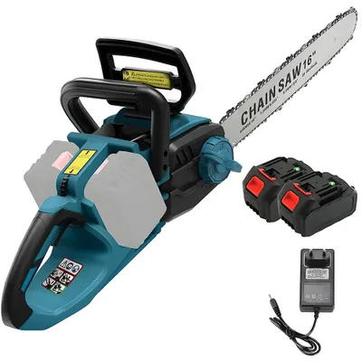 Immagine prodotto di Motosega, motore brushless, funzionamento a batteria, con 2 batterie