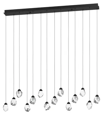 Immagine prodotto di Lampada a sospensione Sindicat, 14 luci, colore nero