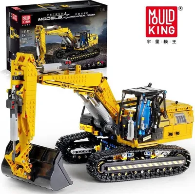 Immagine prodotto di Mould King® 13112 Escavatore meccanico incl. RC/Fer