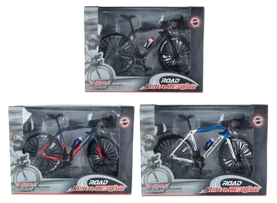 Immagine prodotto di Bicicletta giocattolo pressofusa colorata da 20,5 cm
