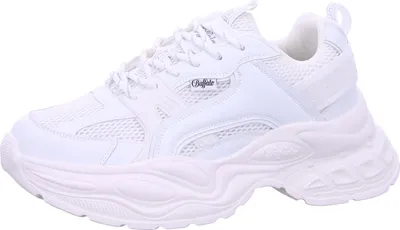 Produktbild von Buffalo Yuno Damenschuhe Schnürschuhe  Weiß Freizeit, Schuhgröße:39 EU