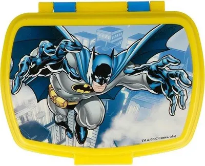 Productafbeelding van Broodtrommel voor kinderen - Sandwichbox met Batman design