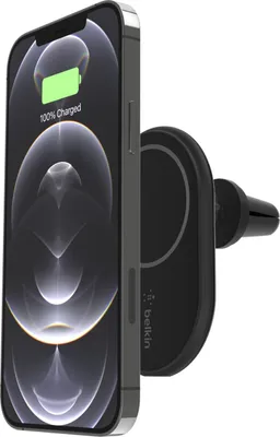Produktbild von Belkin WIC004BTBK-NC, Auto, Zigarettenanzünder, Kabelloses Aufladen, 1,2 m, Schwarz