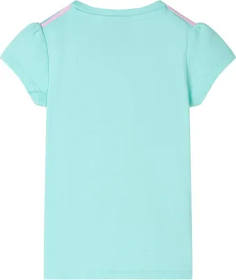 Produktbild von vidaXL Kinder-T-Shirt Helles Minzgrün 140