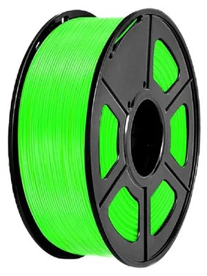 PLA-Filament 1,75 mm, 1 kg Spule, grün, für 3D-Drucker