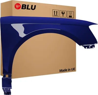 Image de BLU Aile Compatible avec Audi A3 8P II-generation LIFT LZ5J Droite Blau MoroBlau | 2008-2012 | Avant | Peint| Prêt à Monter | Galvanisé