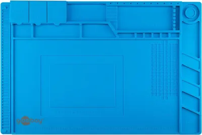 Produktbild von goobay Magnetische Silikon Lötmatte/Geruchsfreie Arbeitsunterlage/Löten, Reparie
