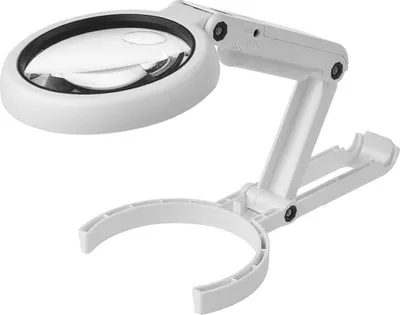 Image de Verk 09152 Loupe multifonction avec éclairage LED, grossissement 11x, 5x