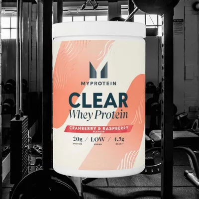 Produktbild von Clear Whey Protein Proteinpulver, Himbeere Limonade, 500 g