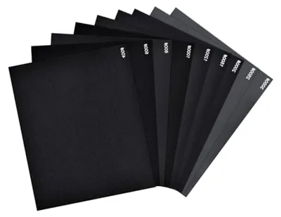 Produktbild von 27 Stück Schleifpapier Set für Nass- und Trockenschliff