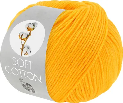 Produktbild von Lana Grossa - Soft Baumwolle 0062 dottergelb