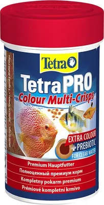 Obrázek produktu pro Tetra Pro Colour Multi-Crisps 100ml - prémiové krmivo pro barvení ryb Tetra