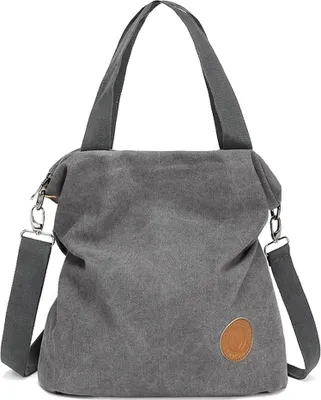 Image de Myhozee Femme Sac à bandoulière en toile Sac de plage Crossover Bag