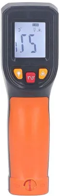 Image de Thermomètre laser infrarouge numérique - Pistolet thermique pour la cuisine avec fonction infrarouge