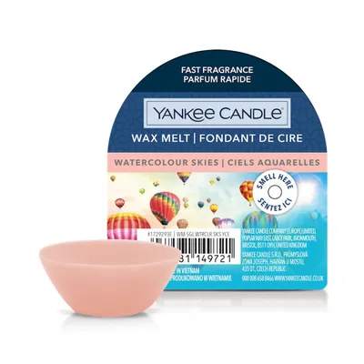 Obrázek produktu pro Yankee Candle WATERCOLOUR SKIES - vonný vosk 22 g
