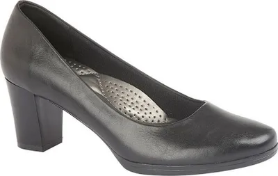Produktbild von Boulevard - Damen Pumps, Unifarben DF1808 (38 EU) (Schwarz)
