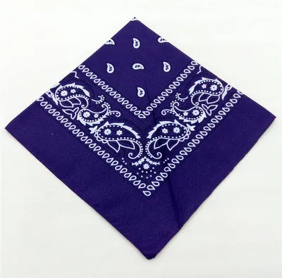 Imagen del producto de Go Go Gadget – 100% algodón – Pañuelo bandana – Pañuelo de estilo campestre – 50 x 50 cm – Lila