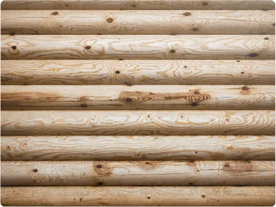 Produktbild von Holzstämme in einer Reihe – Bodenschutzmatte – Stuhlunterlage 120x90 cm – Rutschfest – Hartbodenmatte