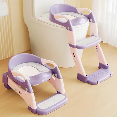 Image de Siège de toilette 2 en 1 avec marchepied