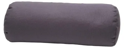 Produktbild von Sundo Nackenrolle mit Latschenkiefer (Zirbenholz) und Dinkelspreu 40 × 18 cm - Baumwollbezug mit Reißverschluss anthrazit