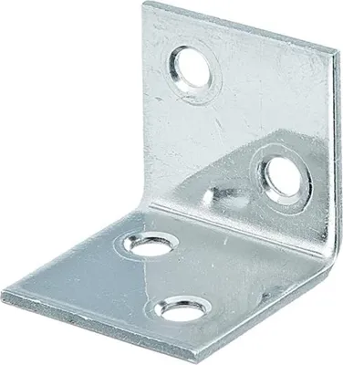 Produktbild von Alberts Breitwinkel | Edelstahl | 30 x 30 x 30 mm | 25er Set