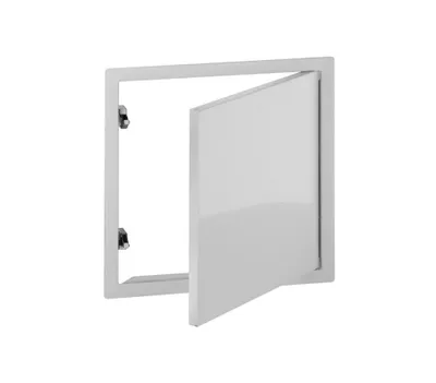 Produktbild von Revisionstür Softline Edelstahl mit Schnappverschluss 30 x 30 cm