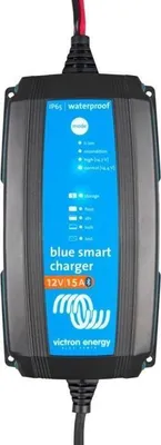 Image de Chargeur de Batterie Blue Smart IP65 VICTRON, 12V, 15A, avec Connecteur DC