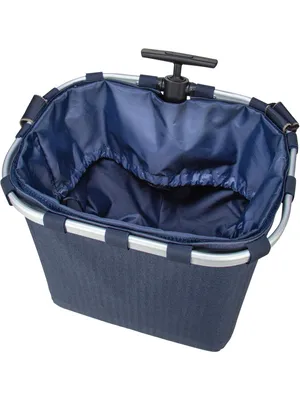 Immagine prodotto di reisenthel carrello della spesa Carrycruiser Herringbone Dark Blue blu scuro