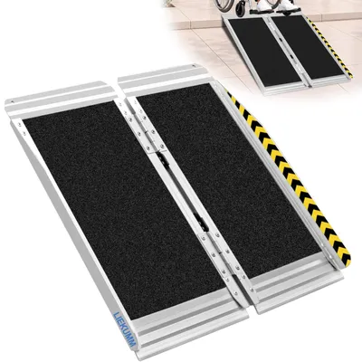 Productafbeelding van Rolstoelhelling - Aluminium - 300 kg - 121 cm