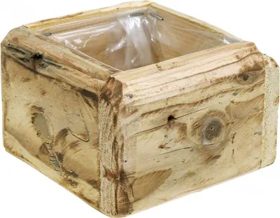 Produktbild von Pflanzkasten aus Holz für Dekoration und Gestecke