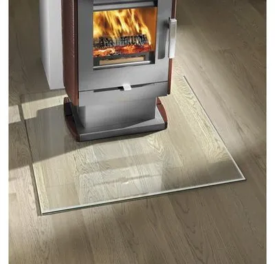 Produktbild von Haas + Sohn Unterleg-Platte Klarglas Form A 900x750x6mm mit umlaufendem Aufdruck